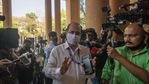 Vaze reportedly booked the hotel room with a forged Aadhar card using his photograph with fictitious name, said an NIA official. Vaze reportedly booked the hotel room with a forged Aadhar card using his photograph with fictitious name, said an NIA official.