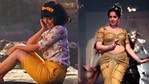Kangana Ranaut in and as Thalaivi. Kangana Ranaut in and as Thalaivi.