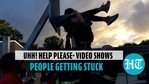 Funny videos of people and animals getting stuck Funny videos of people and animals getting stuck