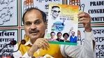 Kolkata: West Bengal Pradesh Congress Committee President Adhir Ranjan Chowdhury releases party manifesto, ahead of state assembly polls, in Kolkata, Monday, March 22, 2021. (PTI) Kolkata: West Bengal Pradesh Congress Committee President Adhir Ranjan Chowdhury releases party manifesto, ahead of state assembly polls, in Kolkata, Monday, March 22, 2021. (PTI)
