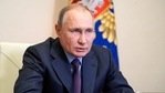 Russian President Vladimir Putin speaks during a meeting with government officials via video conference at the Novo-Ogaryovo residence outside Moscow, Russia, Monday, March 22, 2021. (AP) Russian President Vladimir Putin speaks during a meeting with government officials via video conference at the Novo-Ogaryovo residence outside Moscow, Russia, Monday, March 22, 2021. (AP)