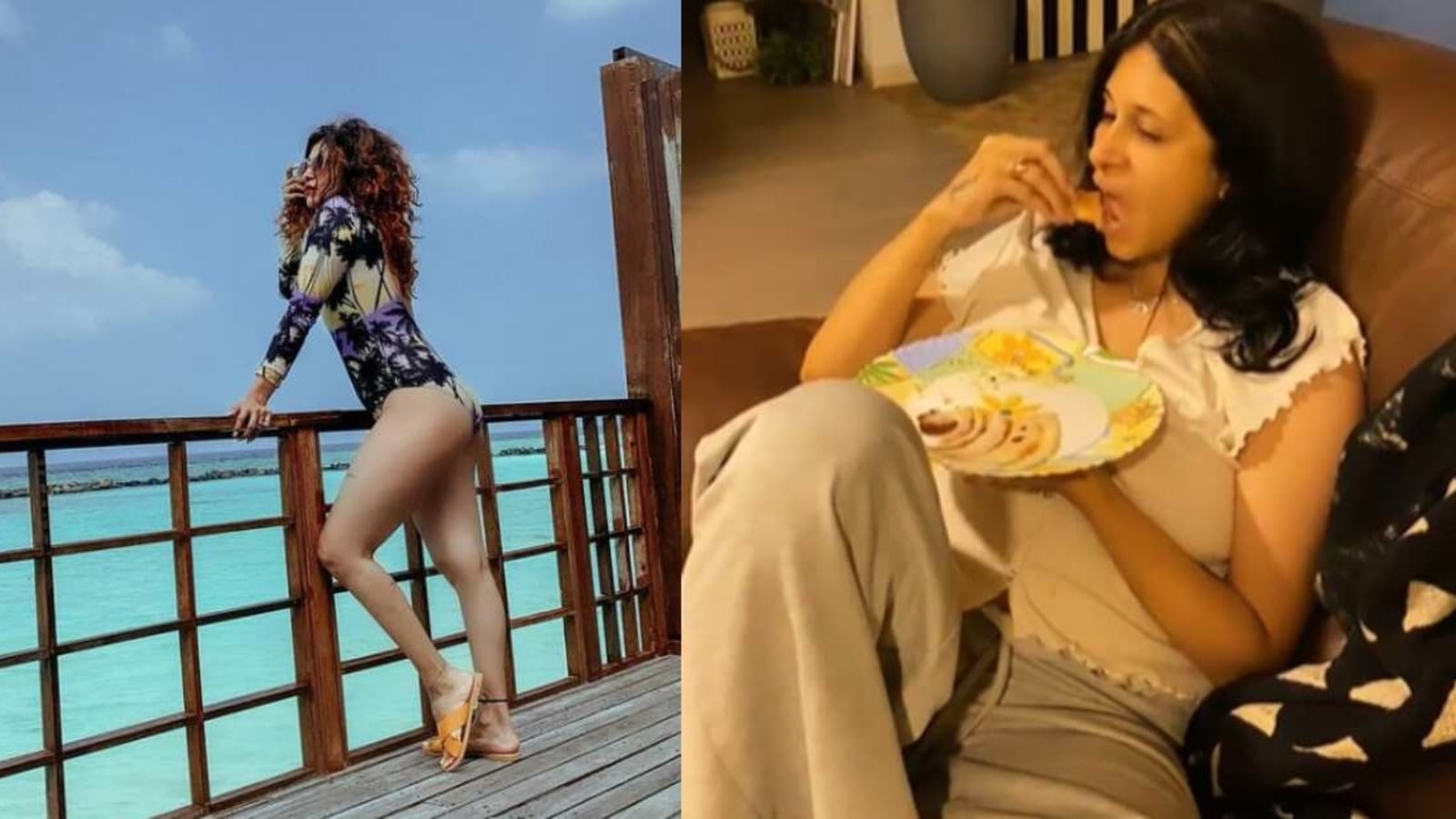 Kishwer Merchant facepalms as Suyyash Rai's sister captures her beach beauty to hungry mom-to-be transformation