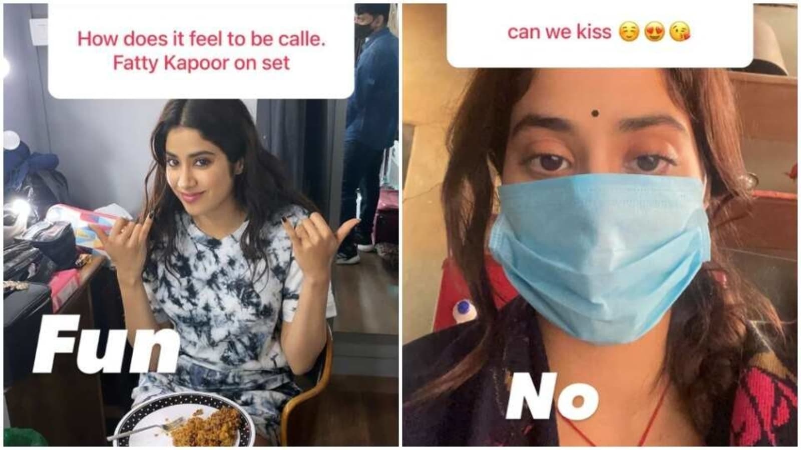 Janhvi Kapoor denies follower's request to kiss her in this hilarious way