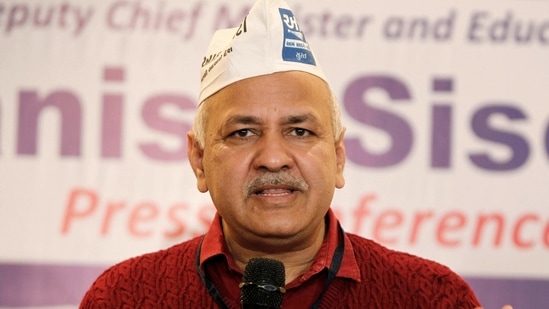 File photo of Delhi's deputy chief minister Manish Sisodia. (ANI)