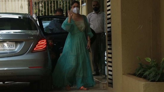 We think that the yolk neck sheer-sleeved dress is a perfect summer pick.(Varinder Chawla)
