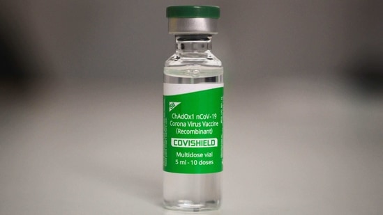 Union health secretary Rajesh Bhushan mentioned that protection from the Covishield vaccine is enhanced if the second dose is administered in six to eight weeks from the first dose and no later than eight weeks, citing existing scientific evidence.(AFP) Union health secretary Rajesh Bhushan mentioned that protection from the Covishield vaccine is enhanced if the second dose is administered in six to eight weeks from the first dose and no later than eight weeks, citing existing scientific evidence.(AFP)