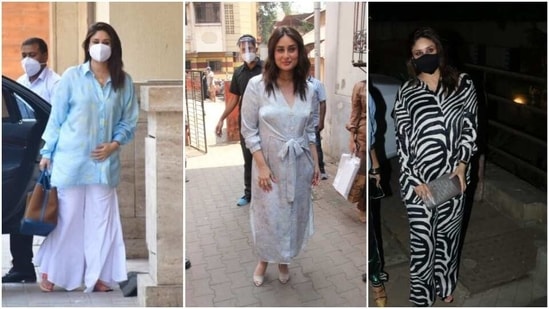 Kareena Kapoor Khan has always had her sartorial game on point. Be it maternity fashion or looking breathtaking just a month after giving birth, the actor is always on her A-game and these pictures are proof.(Varinder Chawla)