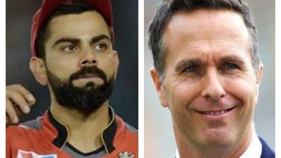 Virat Kohli and Michael Vaughan. (File) Virat Kohli and Michael Vaughan. (File)