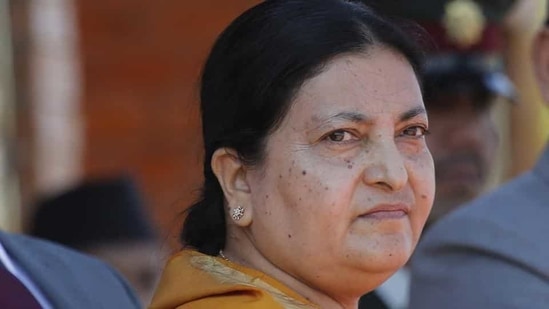 File photo of Nepalese President Bidya Devi Bhandari.(AP) File photo of Nepalese President Bidya Devi Bhandari.(AP)