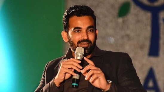 Zaheer Khan during a special Program in Pune, (HT Photo) Zaheer Khan during a special Program in Pune, (HT Photo)