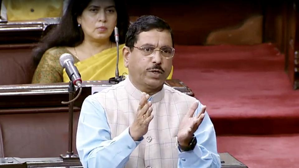 File photo of Union minister Pralhad Joshi. (ANI)