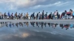 A group of migrant workers walk to their native places amid the nationwide complete lockdown, on the NH24 near Delhi-UP border in New Delhi, Friday, March 27, 2020. (PTI) A group of migrant workers walk to their native places amid the nationwide complete lockdown, on the NH24 near Delhi-UP border in New Delhi, Friday, March 27, 2020. (PTI)