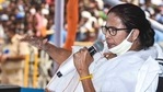 West Bengal CM Mamata Banerjee addresses an election rally, ahead of West Bengal assembly polls, in Purulia district on Tuesday. (PTI PHOTO.) West Bengal CM Mamata Banerjee addresses an election rally, ahead of West Bengal assembly polls, in Purulia district on Tuesday. (PTI PHOTO.)