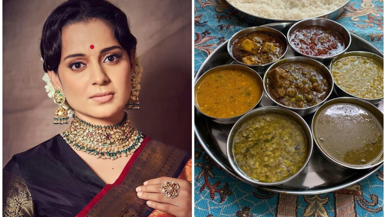 Kangana Ranaut misses birthday celebrations in her hometown, shares glimpse of her mother's pahadi meal - Hindustan Times