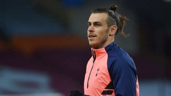 Tottenham Hotspur's Gareth Bale during the warm up (Pool via REUTERS)