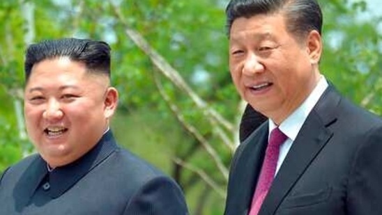 The North’s official Korean Central News Agency said Tuesday leader Kim Jong Un called for stronger “unity and cooperation” with China in the face of challenges posed by “hostile forces” while exchanging messages with Chinese President Xi Jinping.(AP)