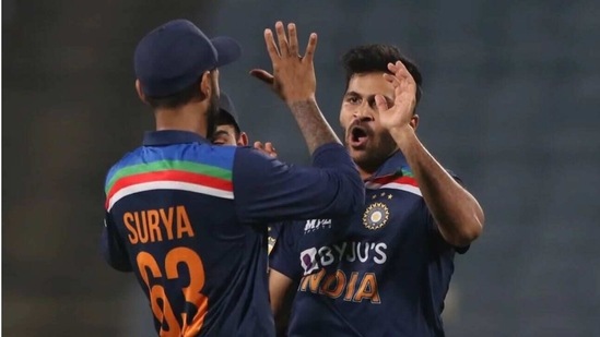 Shardul Thakur picked quick wickets. (BCCI)