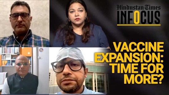 Doctors welcomed the govt's move to widen vaccine net (HT)