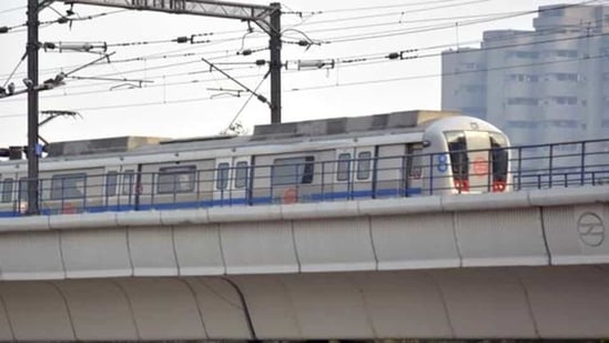 For properties located more than 500 metres and less than 800 metres from a Metro station, there will be a 15% reduction. (HT File Photo) For properties located more than 500 metres and less than 800 metres from a Metro station, there will be a 15% reduction. (HT File Photo)