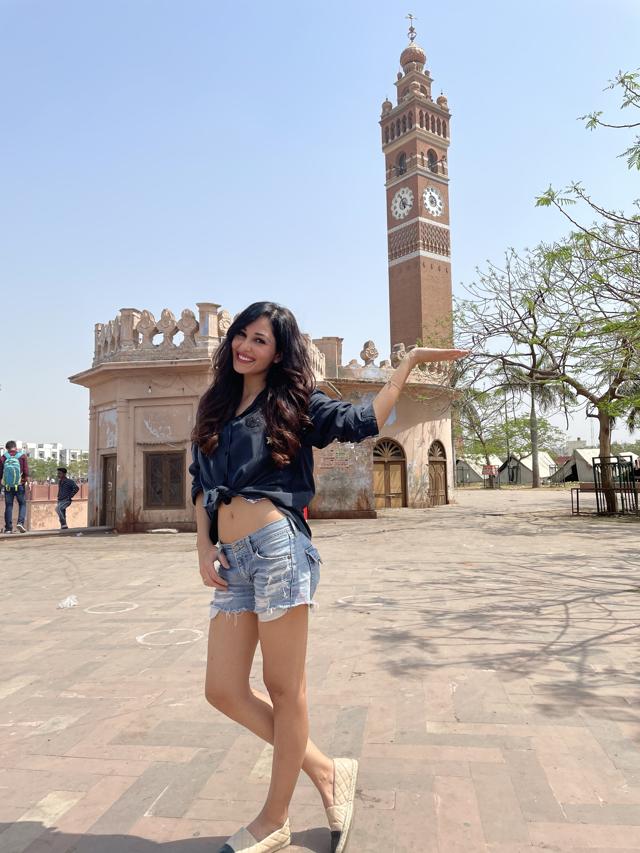 Pooja Chopra in Lucknow (HT Photo) Pooja Chopra in Lucknow (HT Photo)