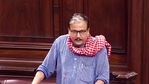 RJD MP Manoj Kumar Jha stood up to raise the issue soon after scheduled papers were laid on the table of the House.(PTI) RJD MP Manoj Kumar Jha stood up to raise the issue soon after scheduled papers were laid on the table of the House.(PTI)