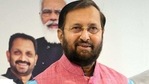 Union Minister for Information and Broadcasting Prakash Javadekar releases the NDA manifesto ahead of Kerala Assembly polls in Thiruvananthapuram on Wednesday. (PTI PHOTO.) Union Minister for Information and Broadcasting Prakash Javadekar releases the NDA manifesto ahead of Kerala Assembly polls in Thiruvananthapuram on Wednesday. (PTI PHOTO.)
