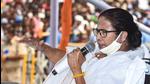 West Bengal CM Mamata Banerjee speaks during an election campaign rally, in Purulia district, on Tuesday, March 23. (PTI)