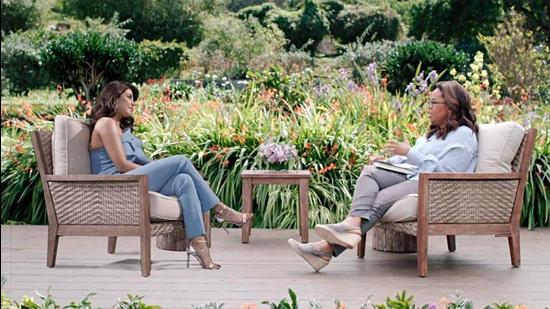 A still of Priyanka Chopra Jonas from her recent Interview A still of Priyanka Chopra Jonas from her recent Interview