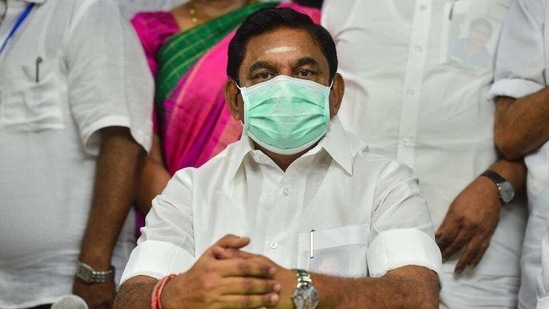 "Our leaders MGR and Jayalalitha still lives in the hearts of people because of their work and schemes," chief minister Palaniswami said. (HT Photo) "Our leaders MGR and Jayalalitha still lives in the hearts of people because of their work and schemes," chief minister Palaniswami said. (HT Photo)