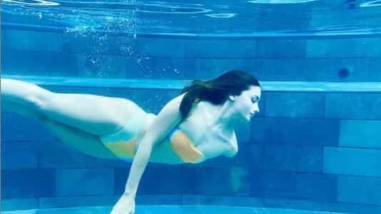 Alia Bhatt posted a stunning underwater picture of hers.