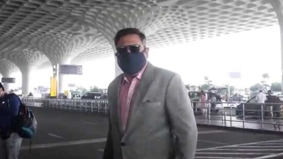 Boman Irani spotted at the airport. (Varinder Chawla)