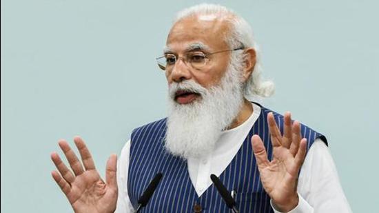 Prime Minister Narendra Modi will meet Bangladesh President Abdul Hamid and will hold restricted and delegation-level talks with Sheikh Hasina. (PTI PHOTO.) Prime Minister Narendra Modi will meet Bangladesh President Abdul Hamid and will hold restricted and delegation-level talks with Sheikh Hasina. (PTI PHOTO.)