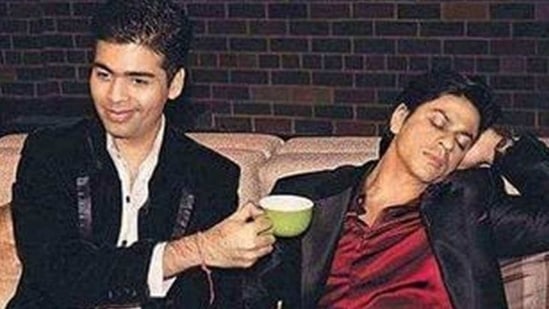 Karan Johar and Shah Rukh Khan once had differences over a film.