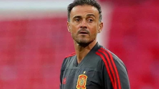 Luis Enrique, coach of Spain football team.(Getty Images)