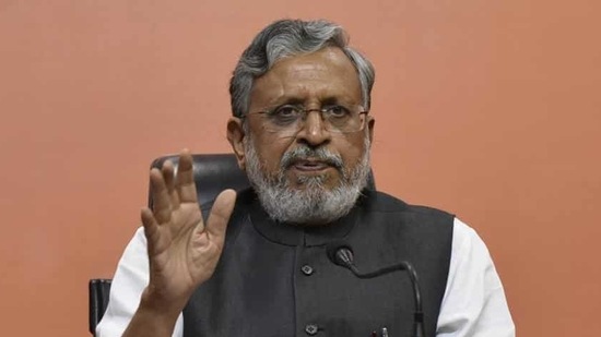 “If tomorrow they (opposition) get another chance, they will do the same for the entire state of Bihar,” Sushil Modi added.(Vipin Kumar/HT file photo)