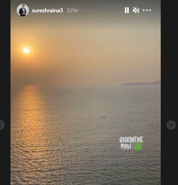 Suresh Raina's latest Instagram story