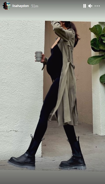 Lisa Haydon sizzles in her latest maternity look (Instagram/lisahaydon)