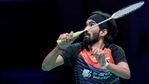 Badminton - Denmark Open - Odense Sports Park, Odense, Denmark - India's Kidambi Srikanth in action(via REUTERS)