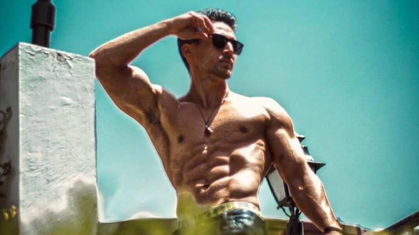 Tiger Shroff posts shirtless photo as he feels the summer heat, sister Krishna says ‘any excuse to take it off’