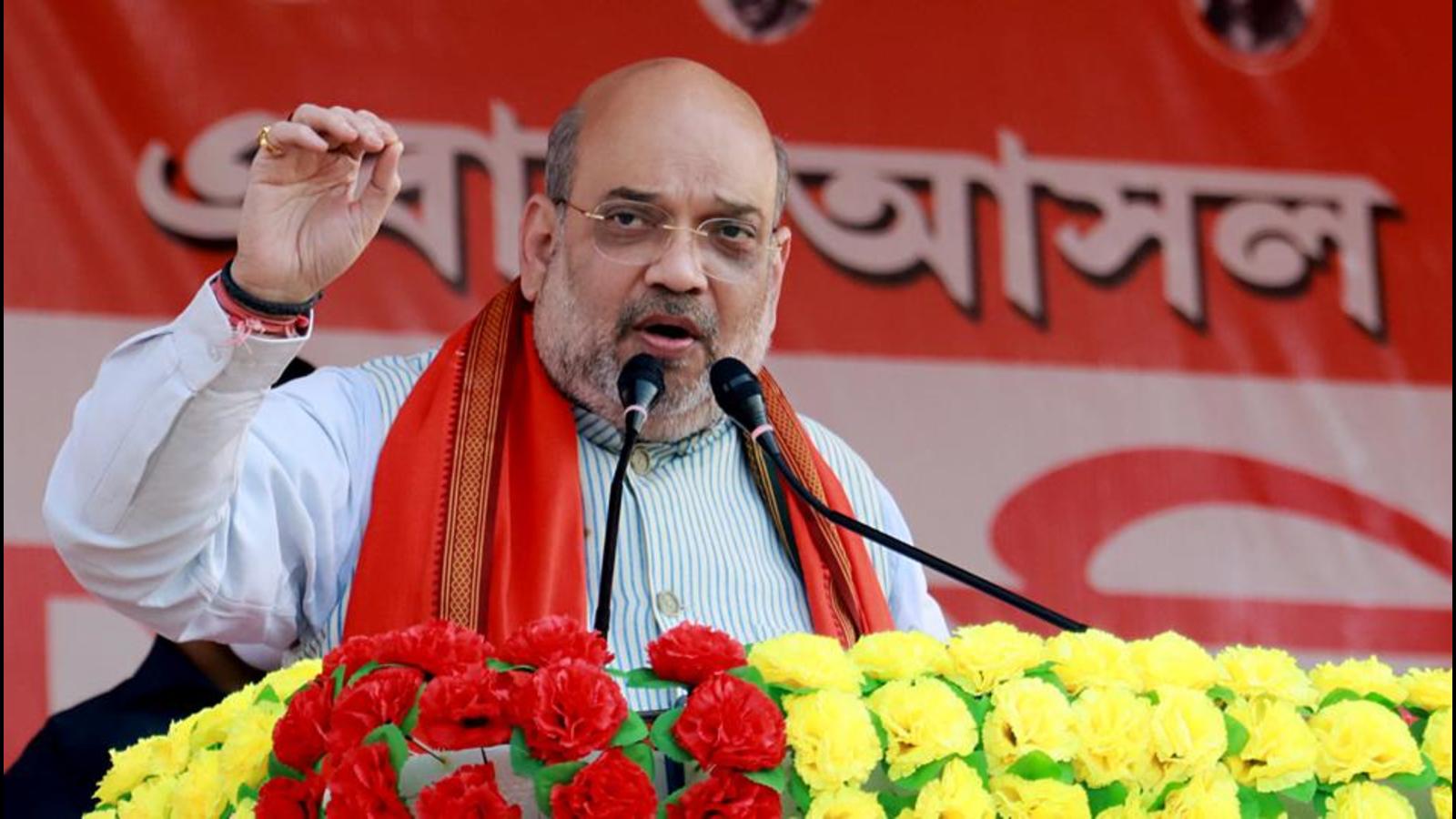 Before Bengal polls begin, Amit Shah leads BJP’s mega charge with 30 rallies across districts