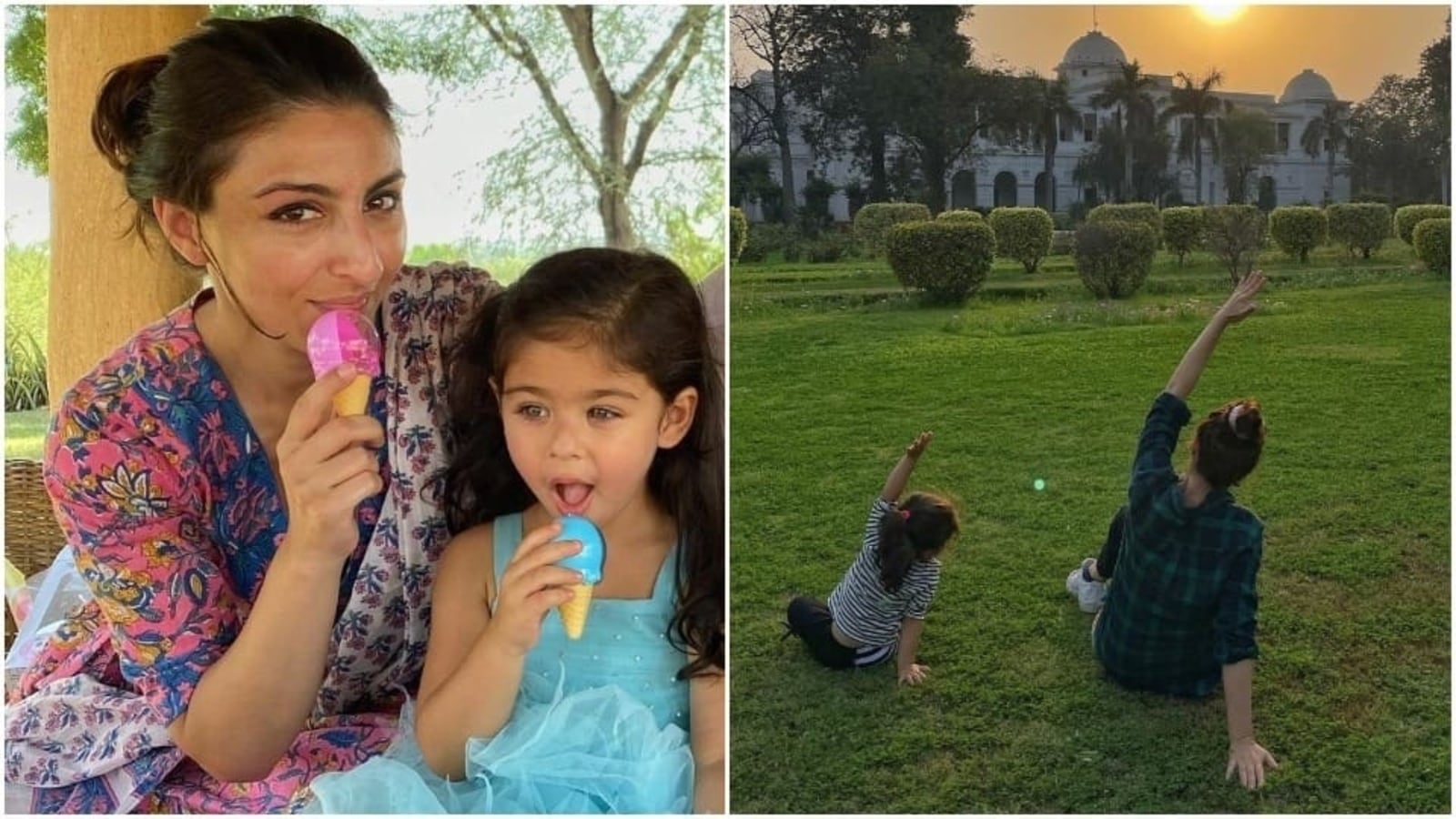 Actors Soha Ali Khan and Kunal Kemmu alongwith daughter Inaaya bid adieu to Pataudi Palace: Watch