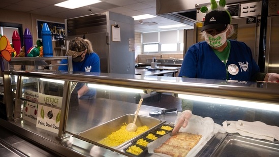 Kedar Williams was rushed to a hospital Aug. 13, 2019, after choking on the chicken nugget at William T. Dwyer High (AFP) Kedar Williams was rushed to a hospital Aug. 13, 2019, after choking on the chicken nugget at William T. Dwyer High (AFP)