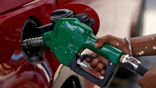 On Wednesday, petrol and diesel prices were cut back by 18 and 17 paise each, the first reduction after 25 days. REUTERS/Francis Mascarenhas/File Photo(REUTERS)