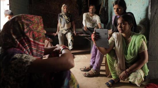 A still from the Indian film, Writing with Fire, which will be showcased at the 2021 edition of Hot Docs. (Hot Docs) A still from the Indian film, Writing with Fire, which will be showcased at the 2021 edition of Hot Docs. (Hot Docs)