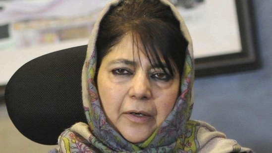 “Dissent has been criminalized in this country," former Jammu and Kashmir chief minister and PDP chief Mehbooba Mufti said. (HT Photo) “Dissent has been criminalized in this country," former Jammu and Kashmir chief minister and PDP chief Mehbooba Mufti said. (HT Photo)
