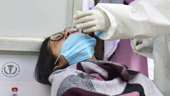 Chhattisgarh reported 2,419 Covid-19 cases on Thursday, the state’s highest single-day spike in the last four months. (HT Photo/Representative image)