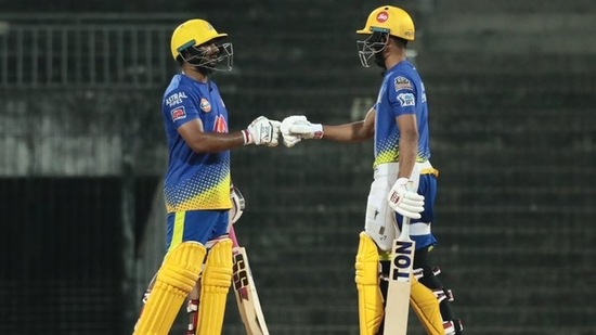Still from CSK's practice session(CSK / Twitter)