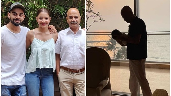 Anushka Sharma's father turned 60 on Thursday.