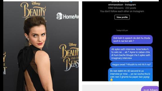 British actress Emma Watson’s social media handles were recently flooded by Delhi University students, with a request to refrain from giving any more speeches! (Photo: AFP)