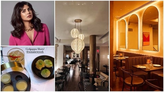 Priyanka Chopra's New York restaurant Sona serves interesting food and boasts of stunning interiors.